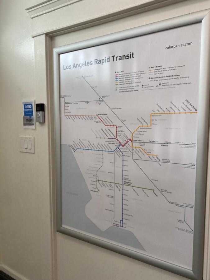 The Wilshire Metro Vandrarhem Los Angeles Exteriör bild